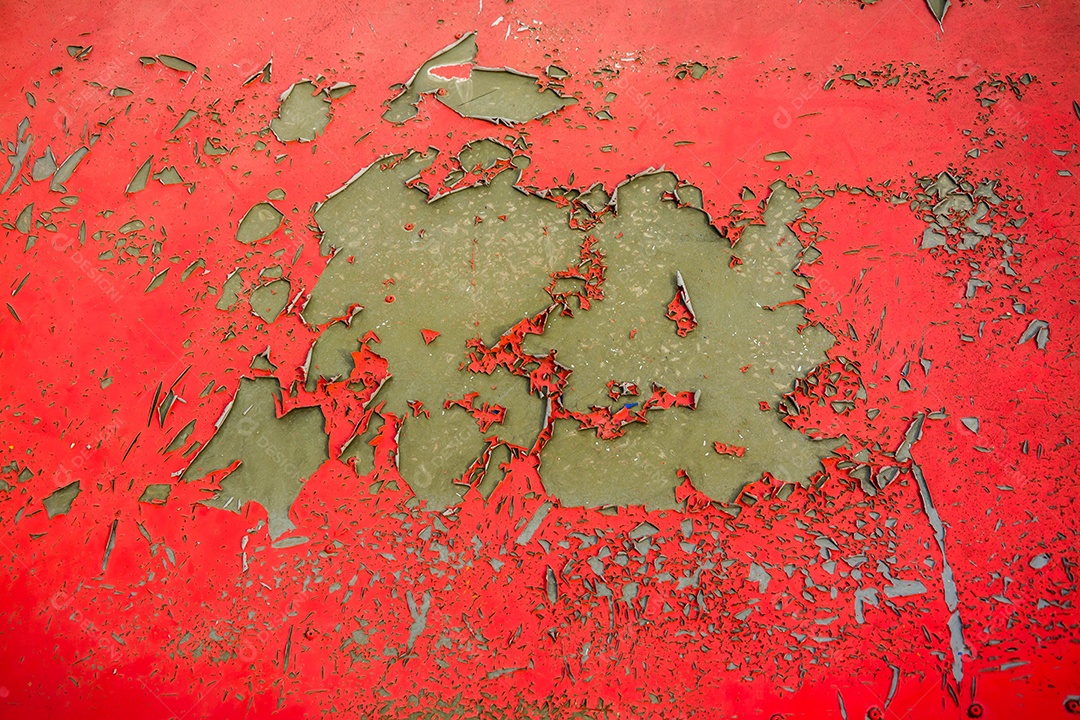 Textura de metal e manchas de ferrugem, fundo abstrato, modelo vazio