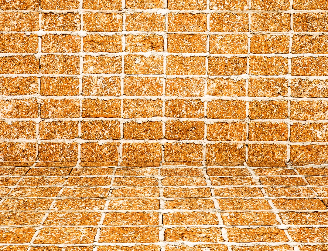 cenário de parede de tijolos para fundo