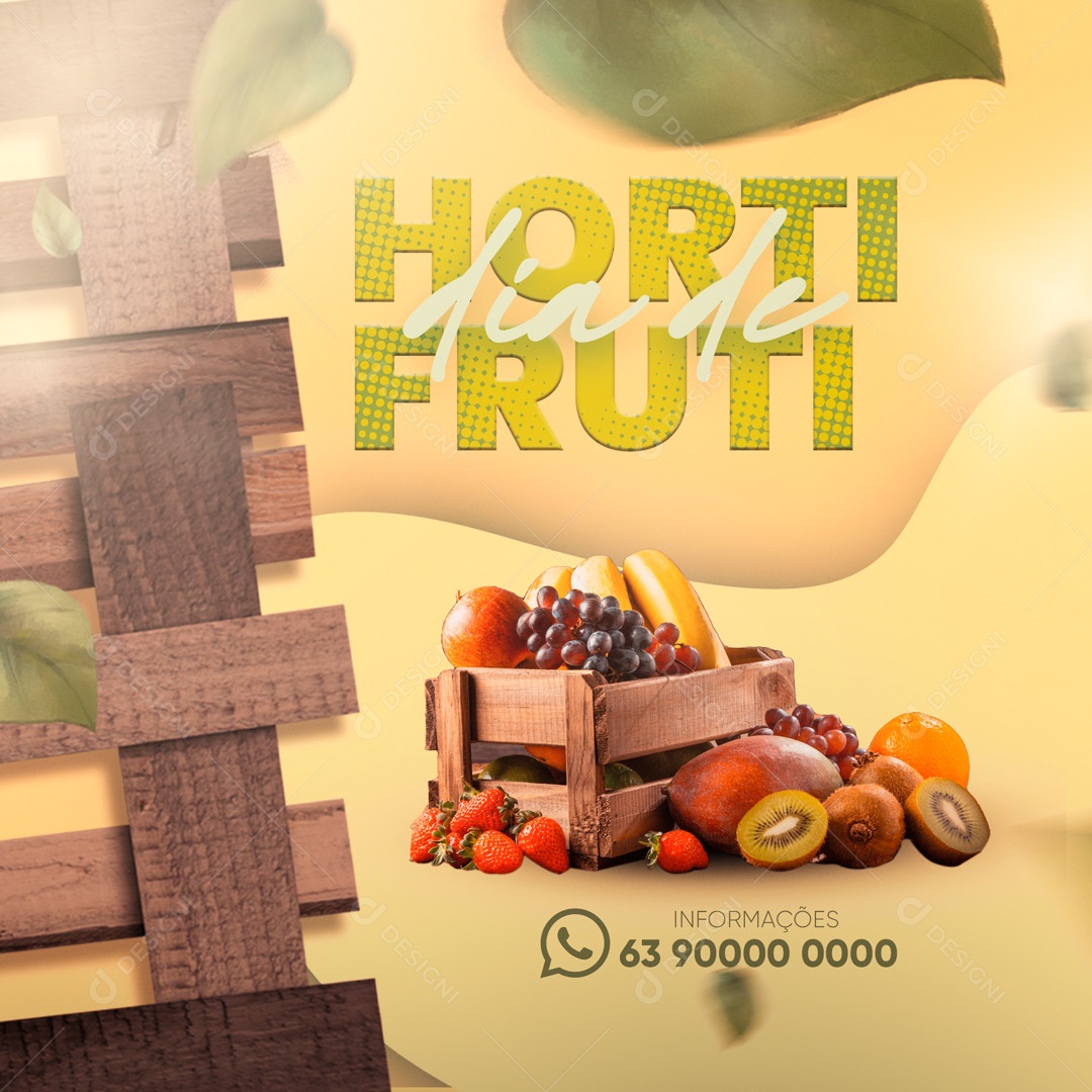 Post Hortifrúti Preço Especial Social Media PSD Editável