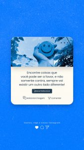 Social Media Frase Motivacional Encontrar Coisas PSD Editável