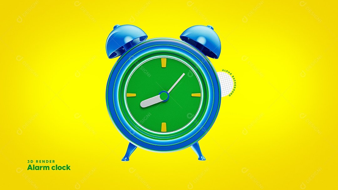 Alarme 3D da Independência Elemento para Composição PSD