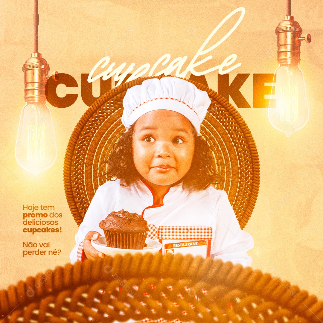 Social Media Padaria Confeitaria PSD Editável