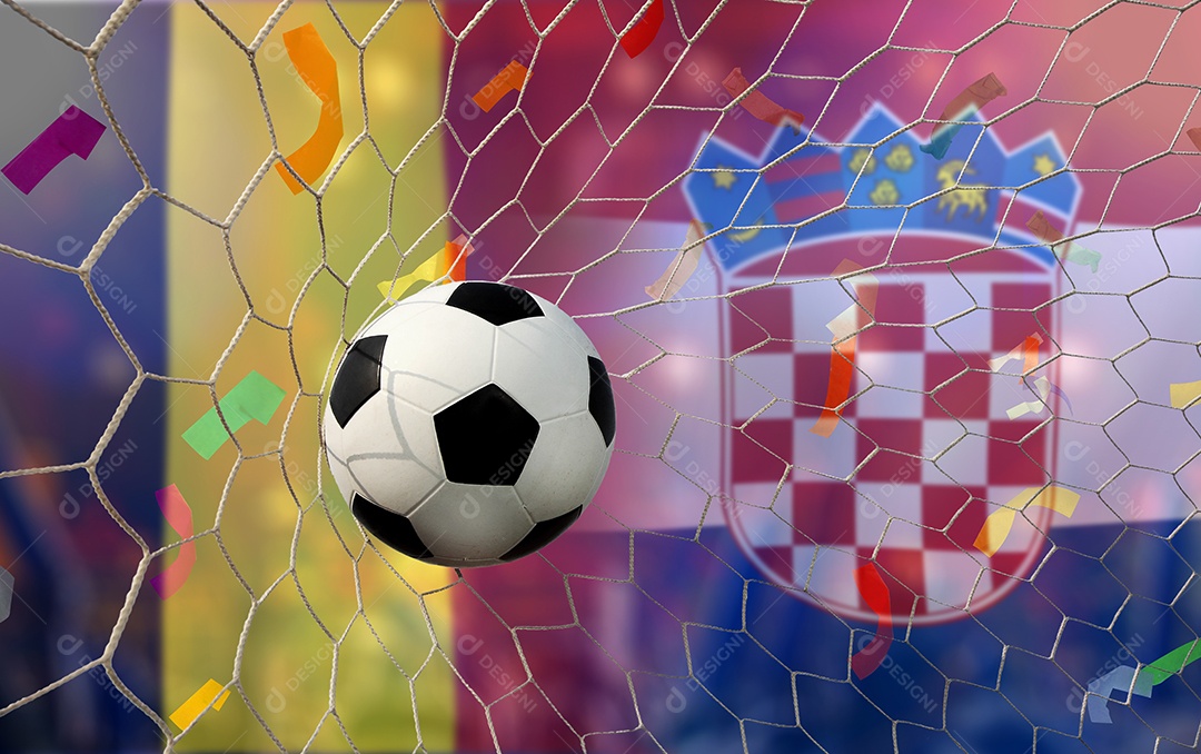 Competição da Copa de Futebol entre a Bélgica nacional e a Croácia nacional.