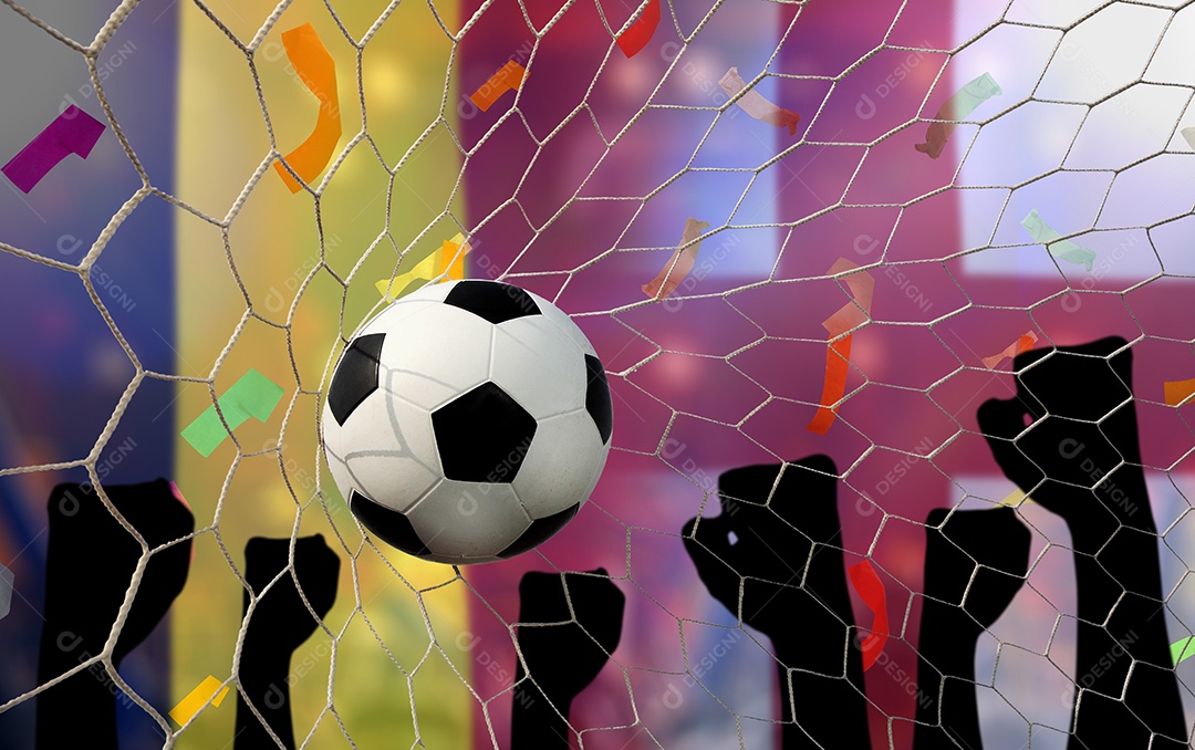 Competição da Copa de Futebol entre a Bélgica nacional e a Inglaterra nacional.