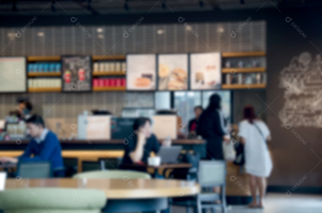 Café vintage turva abstrato usado para imagens de fundo.