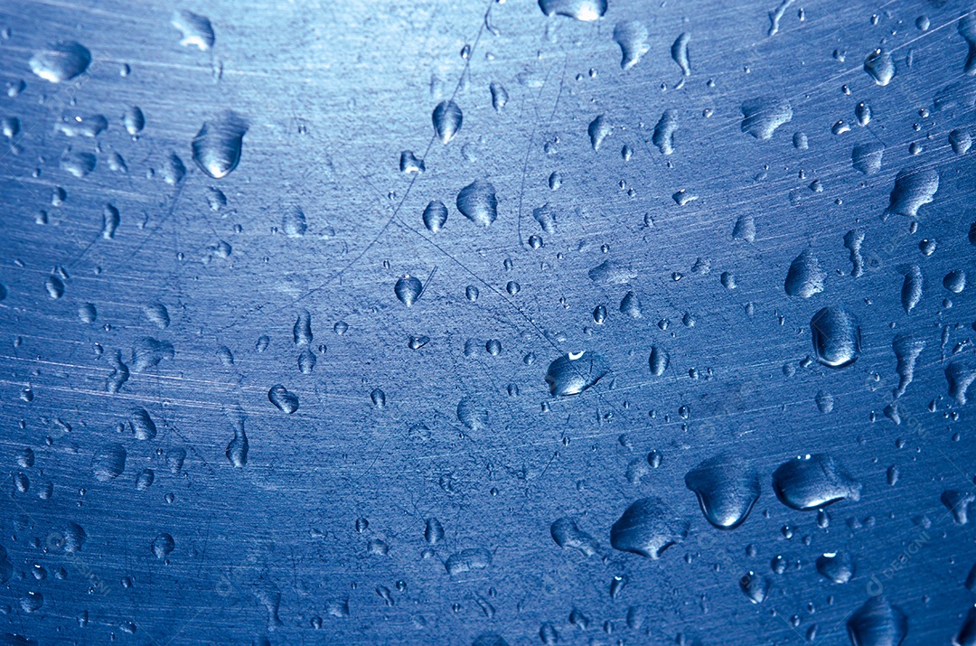 Gotas de água como plano de fundo