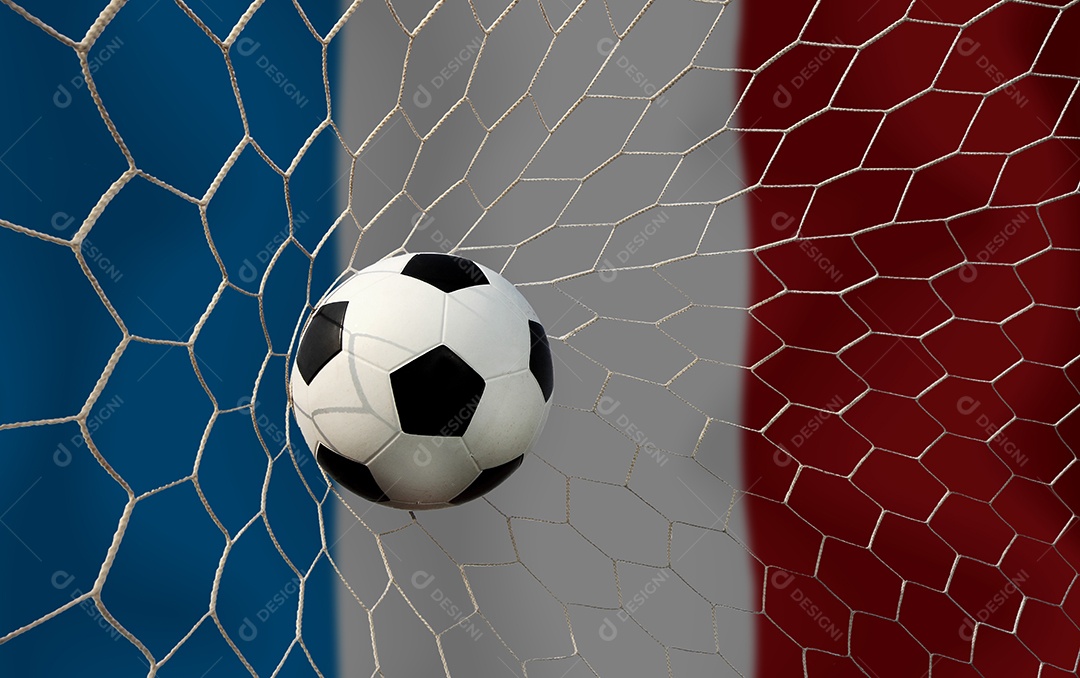 Competição da Taça de Futebol entre a nacional França