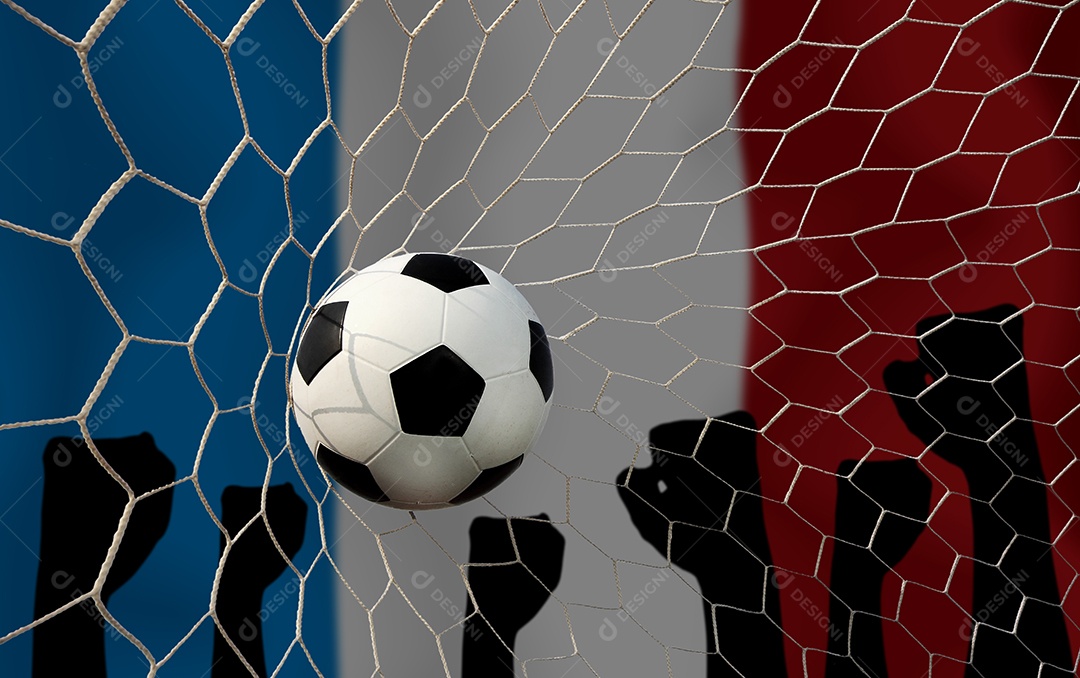 Competição da Taça de Futebol entre a nacional França