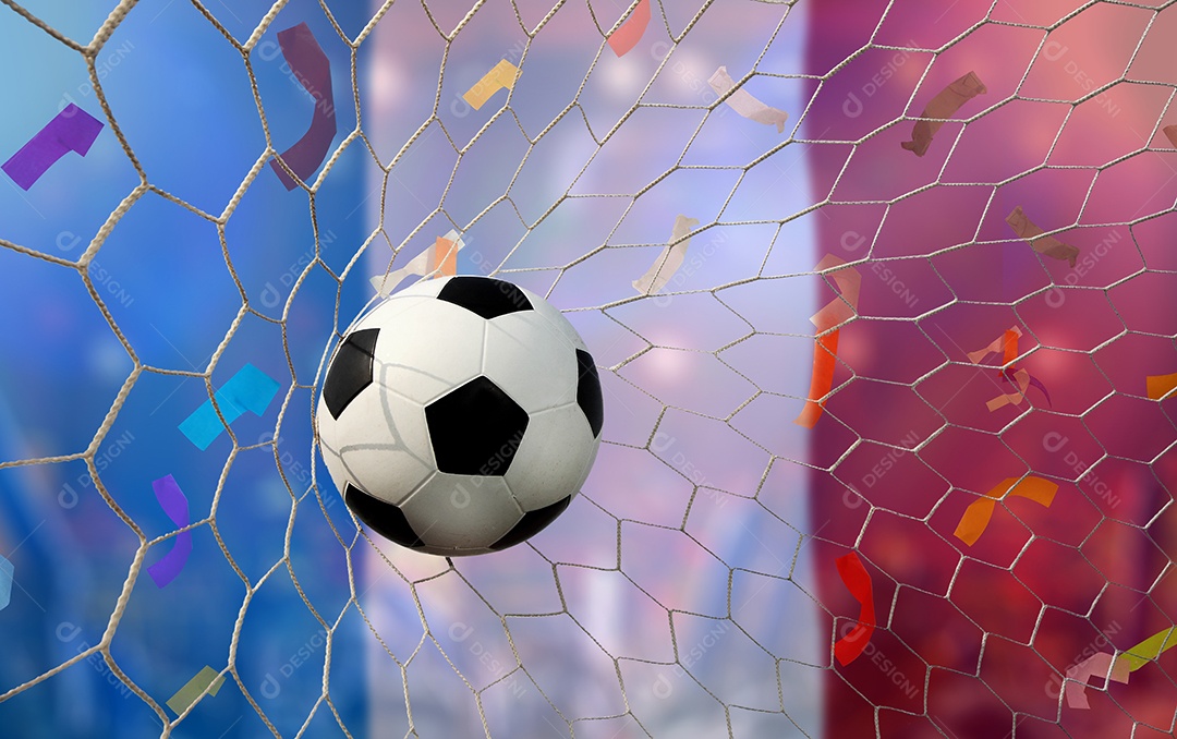 Competição da Taça de Futebol entre a nacional França