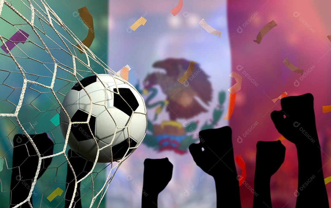 Football Cup competition between the national Mexico