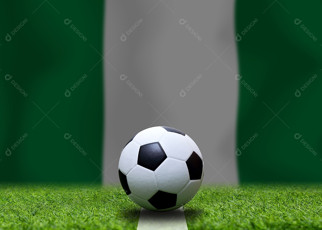 Competição da Taça de Futebol entre a nacional Itália