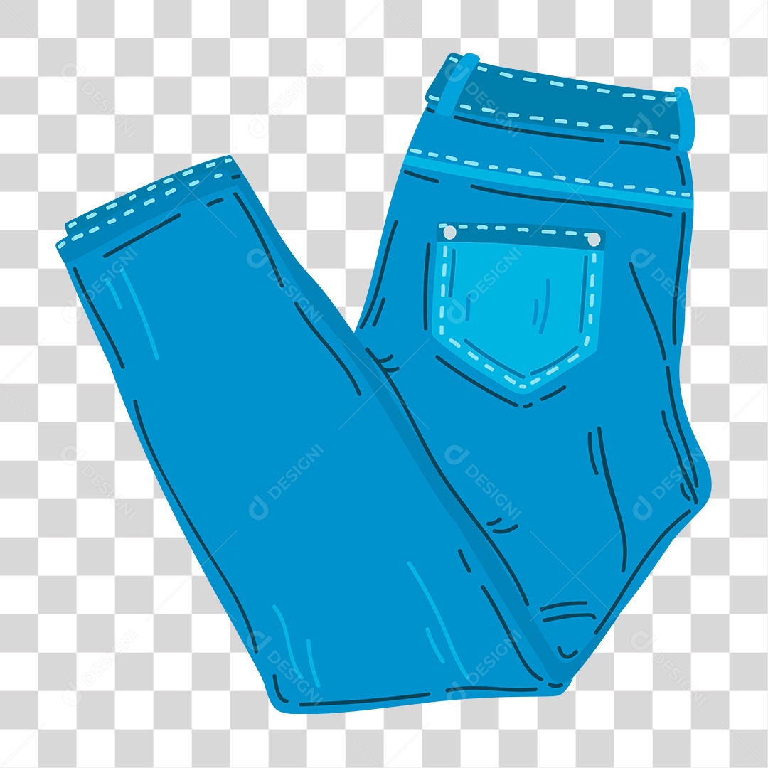 Desenho de Calça PNG Transparente