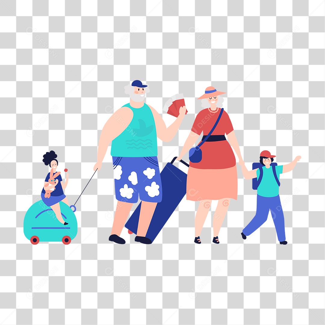 Drawing Family PNG Transparent