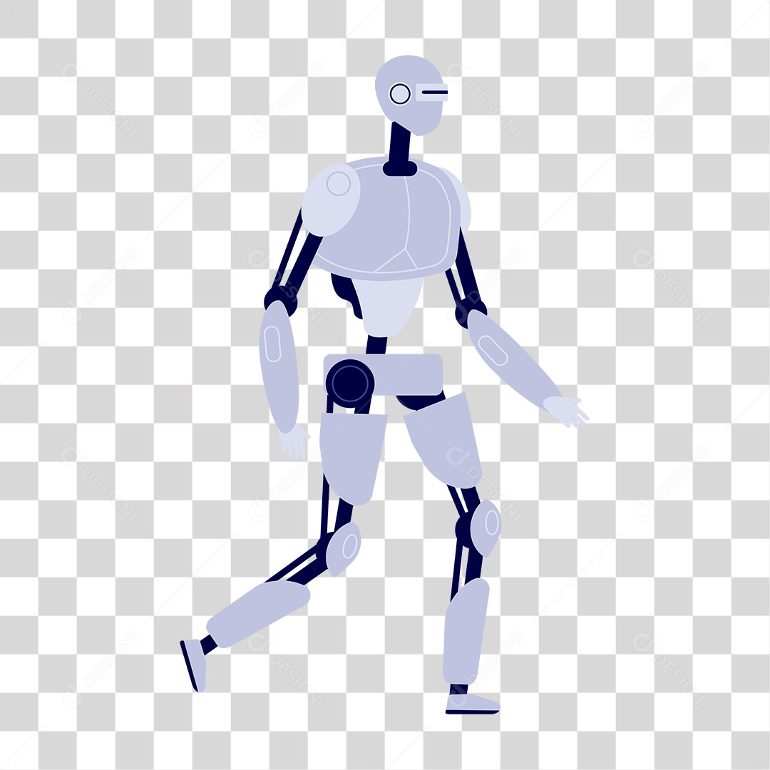 Desenho da Evolução Humana PNG Transparente