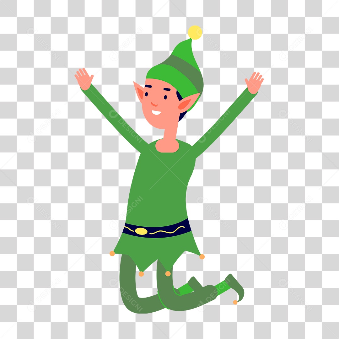 Desenho de Gnomo PNG Transparente