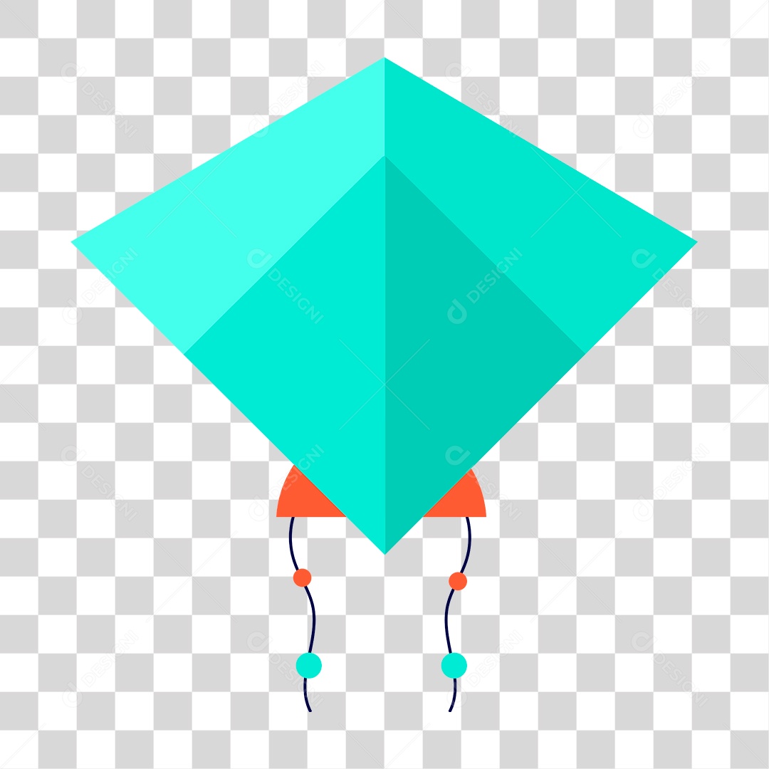 Desenho de Pipa PNG Transparente