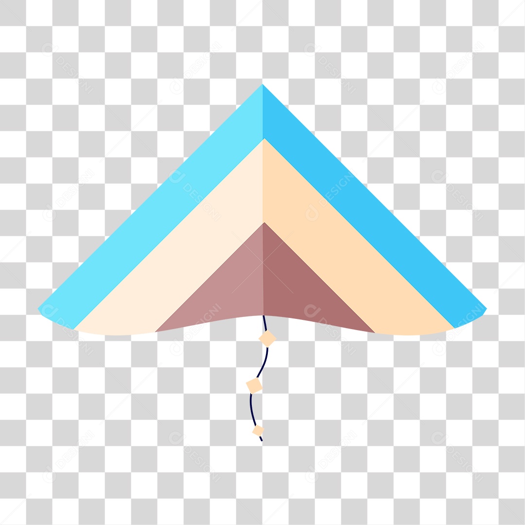 Desenho de Pipa PNG Transparente