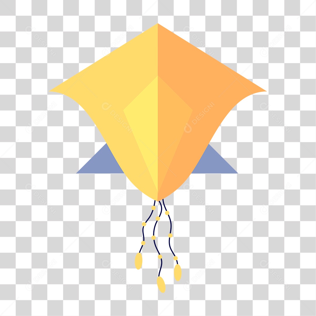 Desenho de Pipa PNG Transparente