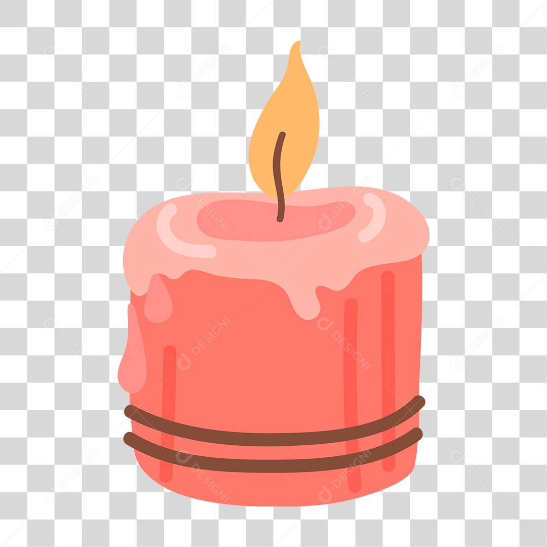 Desenho de Vela PNG Transparente