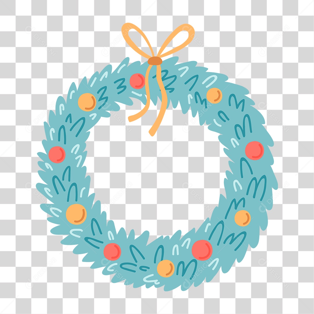 Desenho de Guirlanda PNG Transparente