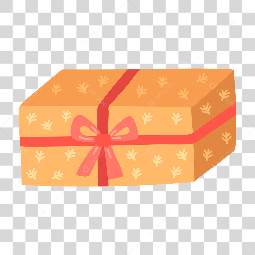 Desenho de Presente PNG Transparente