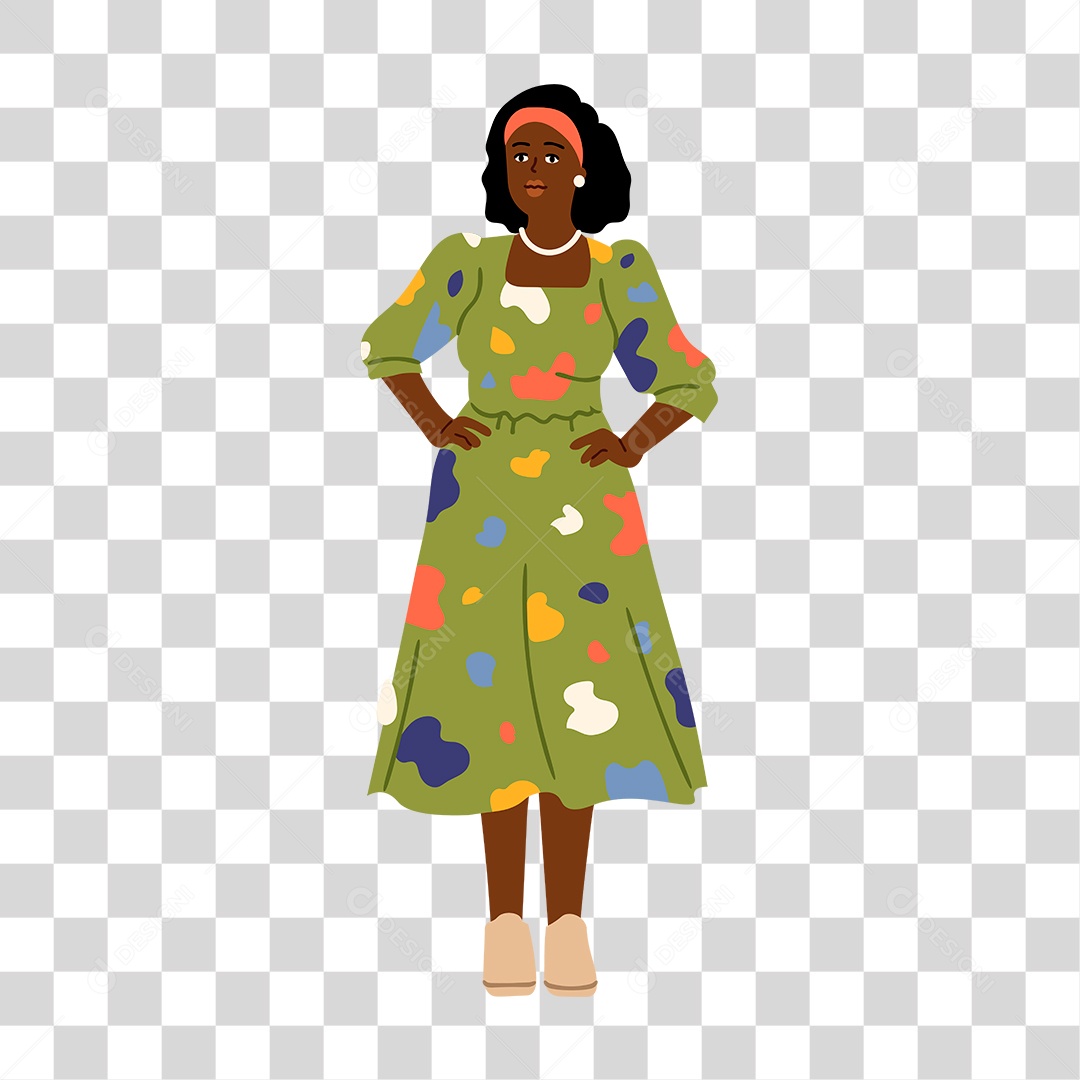 Desenho de Mulher PNG Transparente