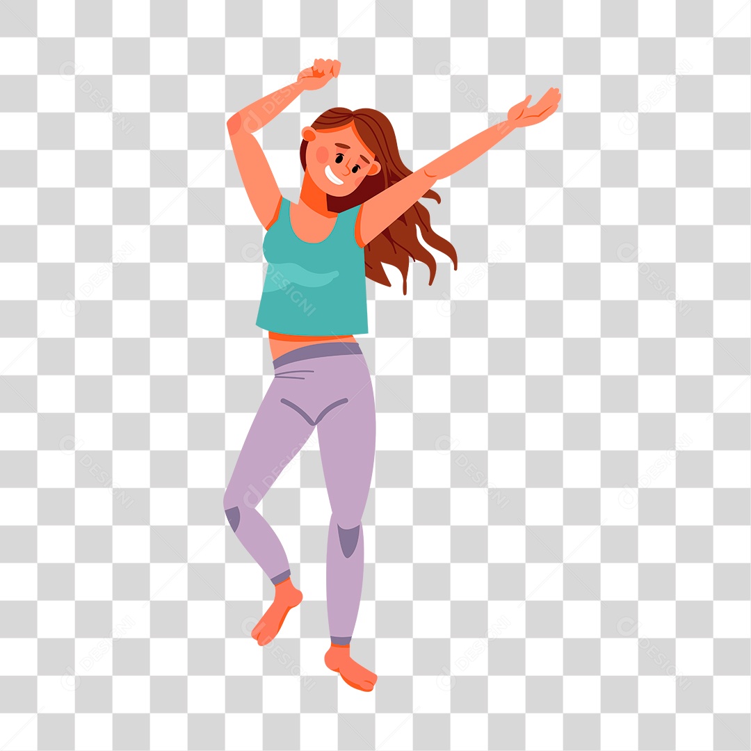 Mulher Dançando Dança PNG Transparente