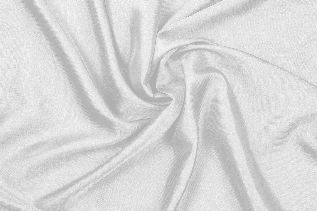 O tecido de seda branca elegante e suave ou a textura de pano de luxo acetinado podem ser usados ​​como plano de fundo do casamento. para cortinas design abstrato luxuoso