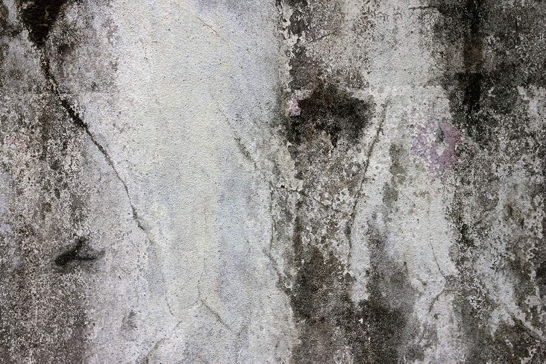 Antigo muro de concreto vintage com manchas e sujeira, fundo de textura