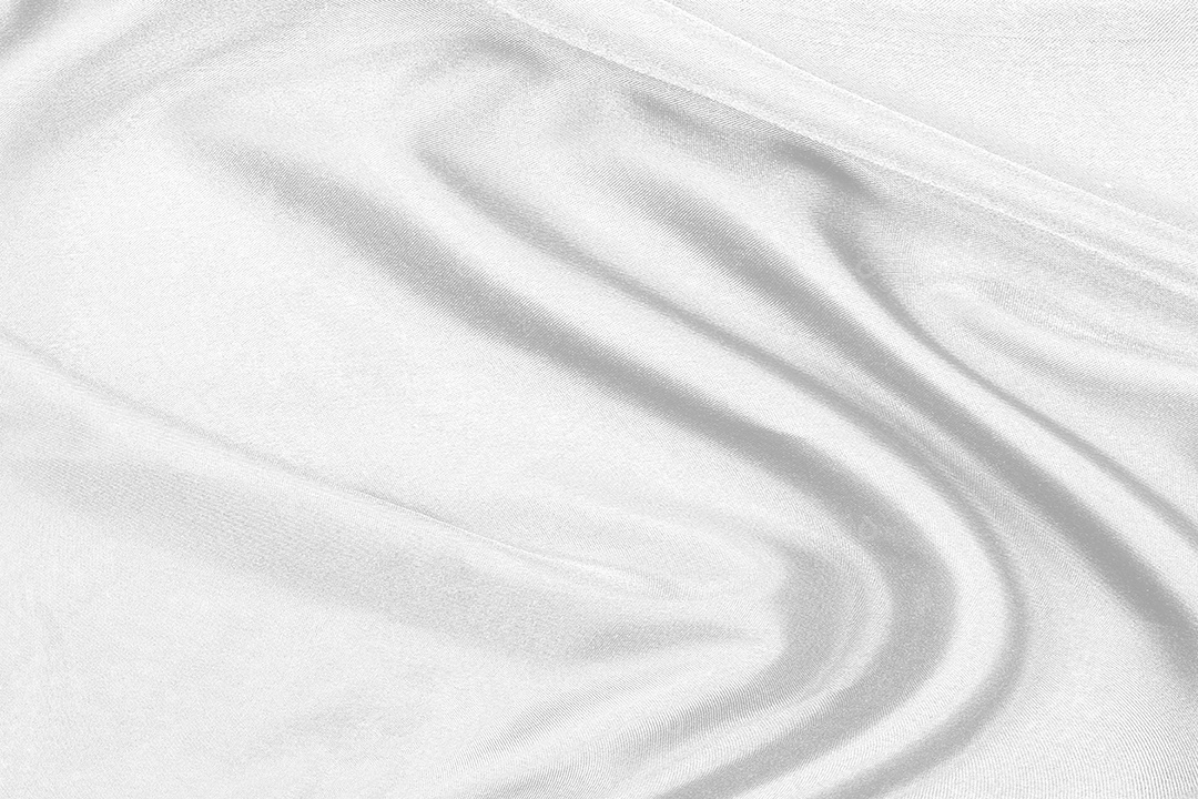 O tecido de seda branca elegante e suave ou a textura de pano de luxo acetinado podem ser usados ​​como plano de fundo do casamento. para cortinas design abstrato luxuoso