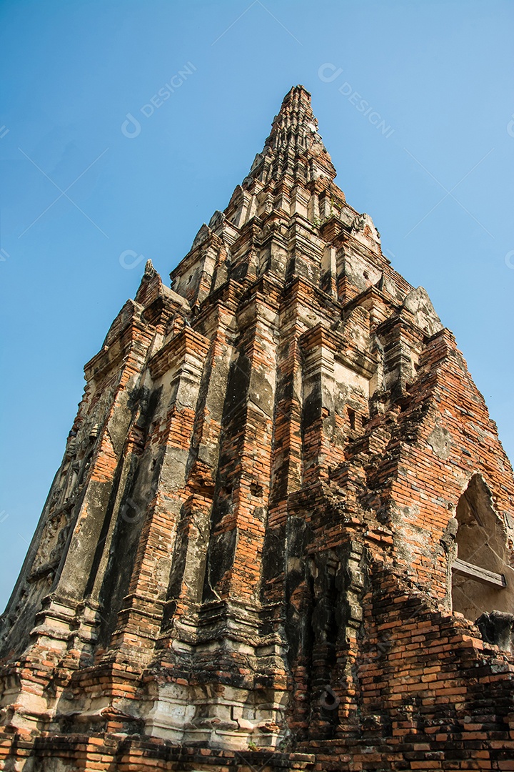 Tailândia Ruínas e antiguidades no Ayutthaya Historical