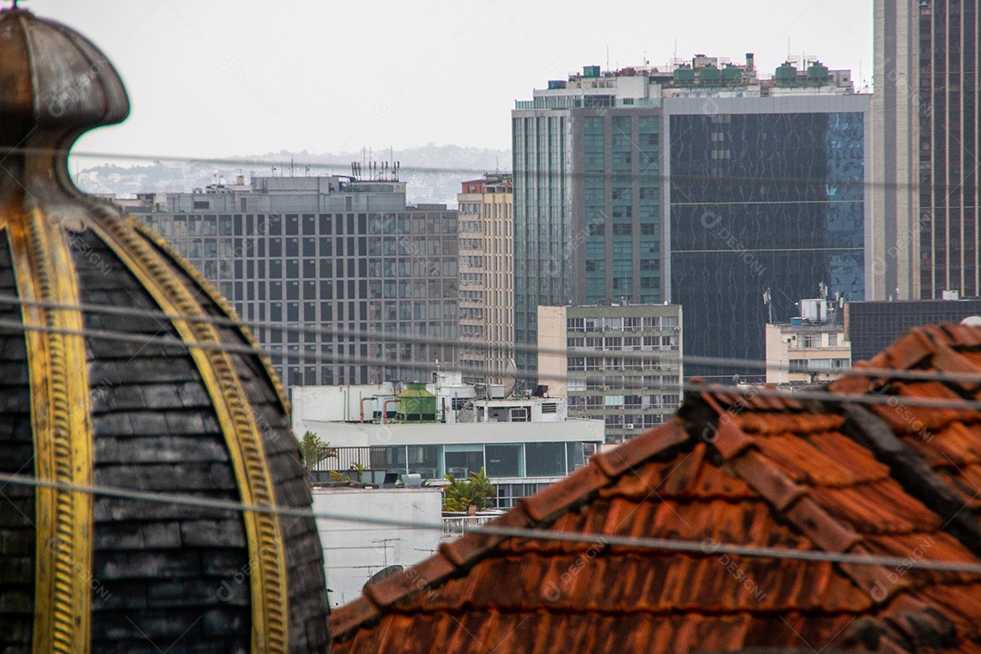 edifícios no centro da cidade do rio de janeiro Brasil.