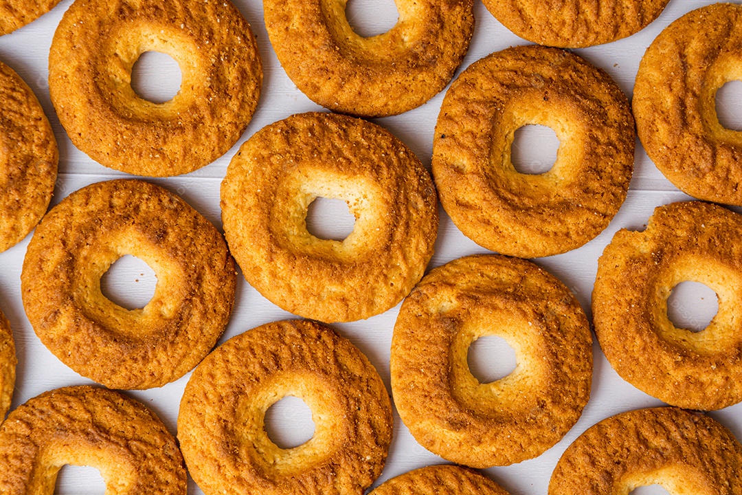 fundo de biscoitos caseiros