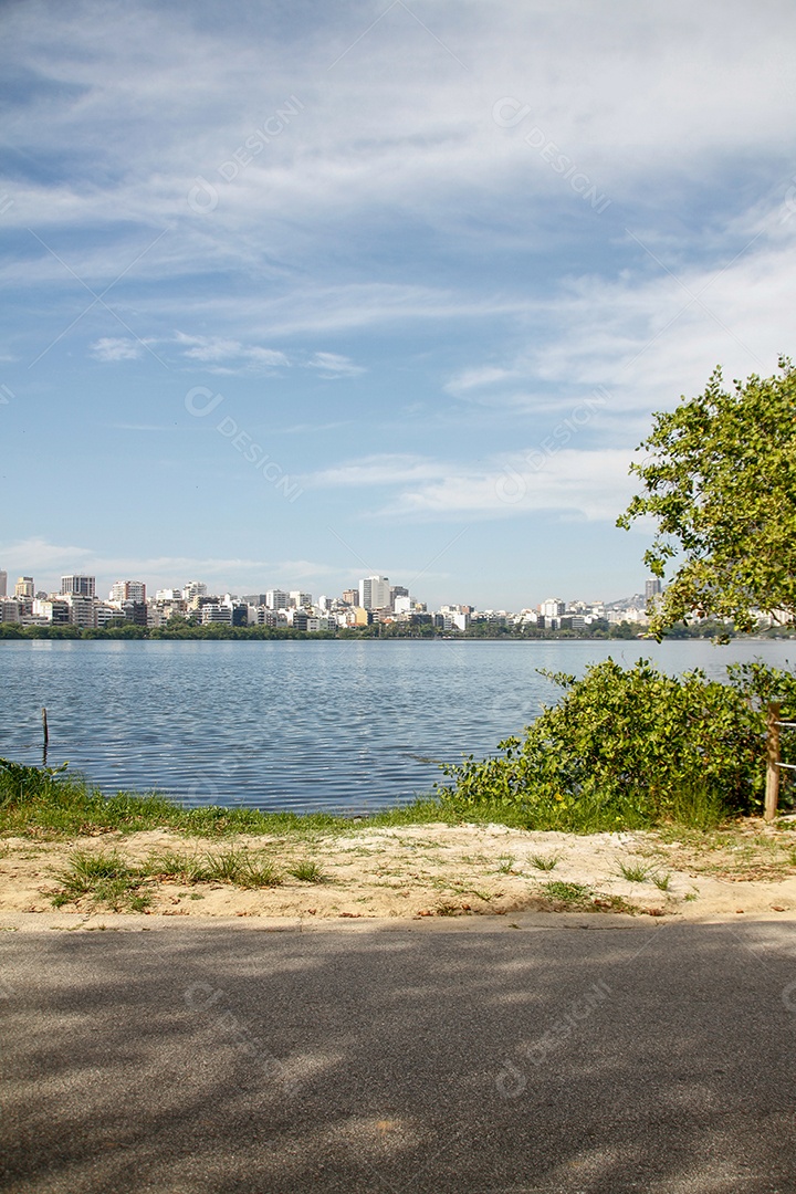 ver Lagoa Rodrigo de Freitas no rio de janeiro Brasil.