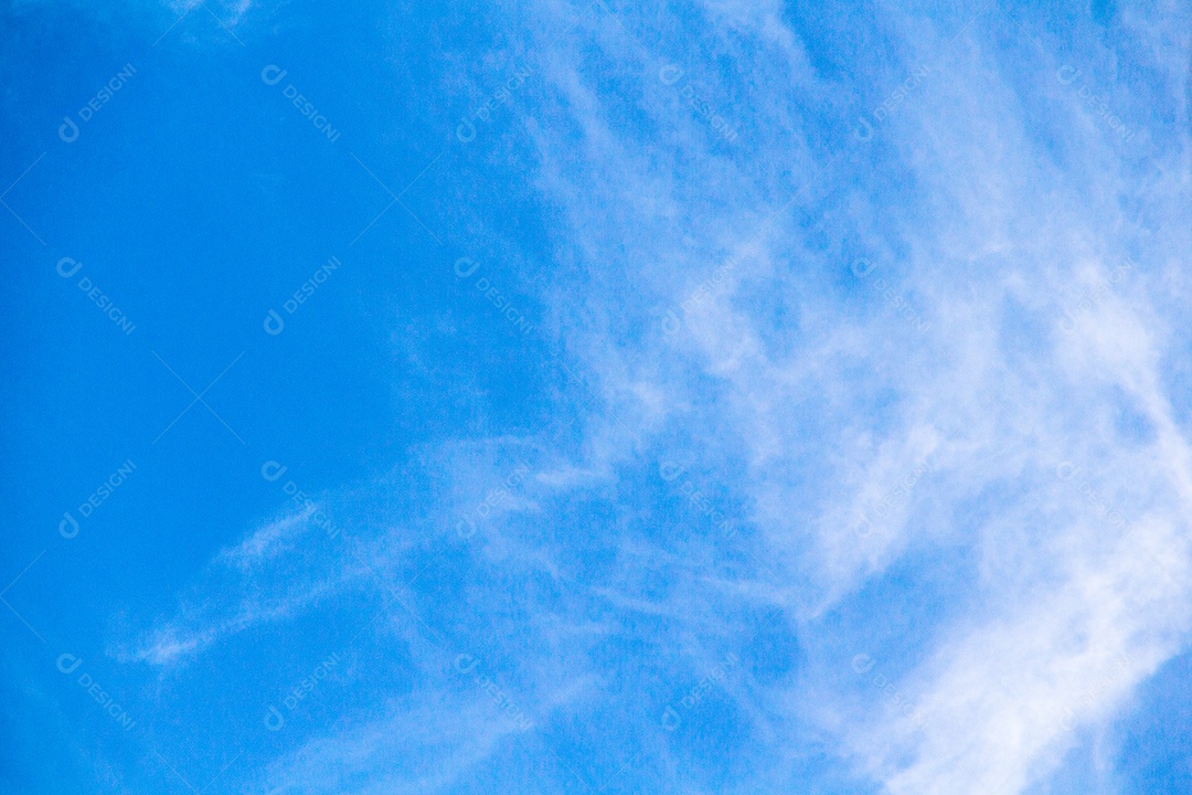 céu azul em uma tarde no rio de janeiro no Brasil