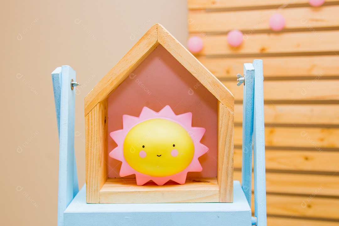 nuvem usada para decorar uma festa infantil no rio de janeiro.