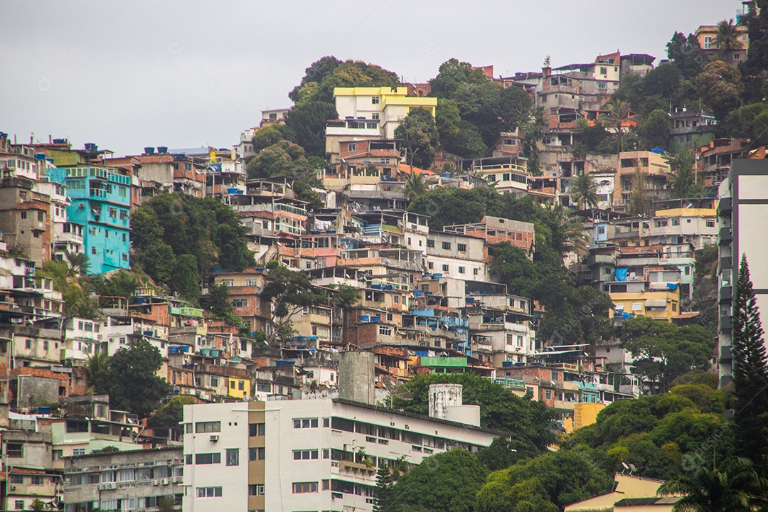 Morro do Vidigal no Rio de Janeiro Brasil