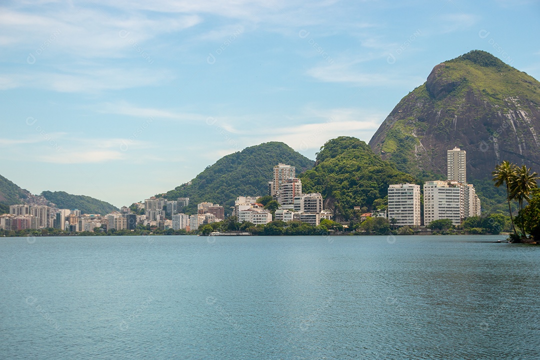 ver Lagoa Rodrigo de Freitas no rio de janeiro Brasil.