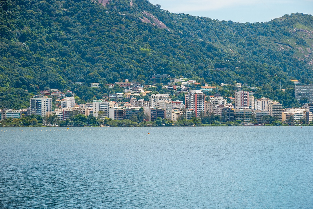 ver Lagoa Rodrigo de Freitas no rio de janeiro Brasil.