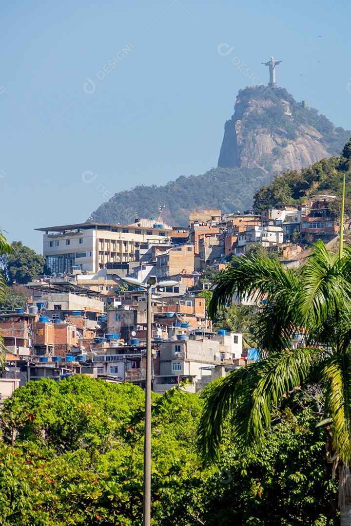 Favela Tavares Bastos no Rio de Janeiro - Brasil