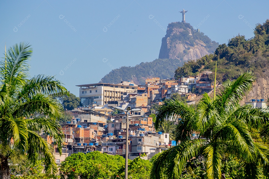 Favela Tavares Bastos no Rio de Janeiro - Brasil