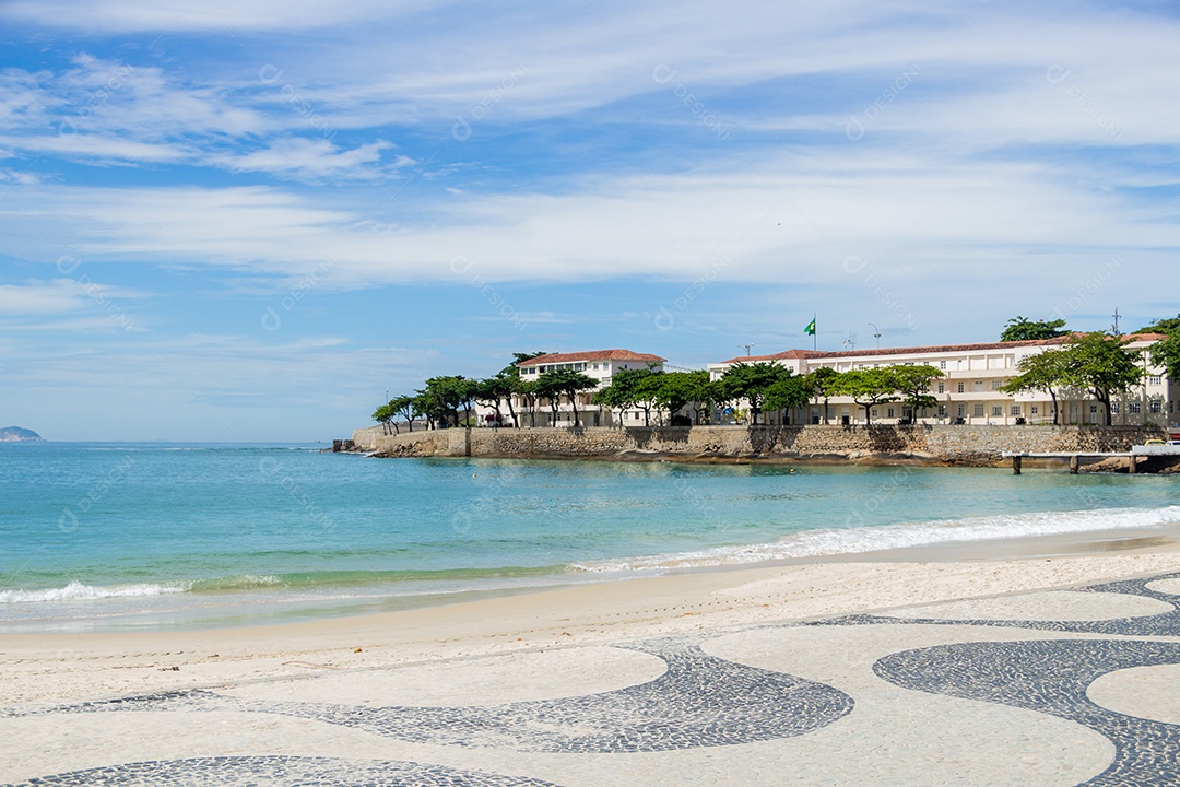 forte de copacabana (quartel do exército) no rio de janeiro Brasil.