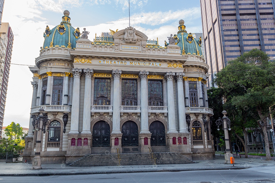 Teatro Municipal do Rio de Janeiro Brasil.