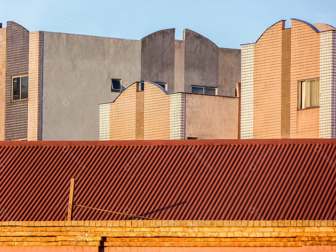 edifícios com arquitetura diferenciada em belo horizonte, minas gerais, Brasil.