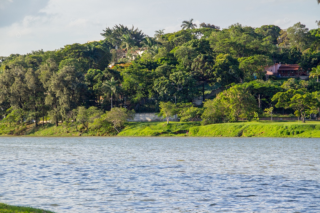 Lagoa da Pampulha (Lagoa da Pampulha) em Minas Gerais no Brasil.