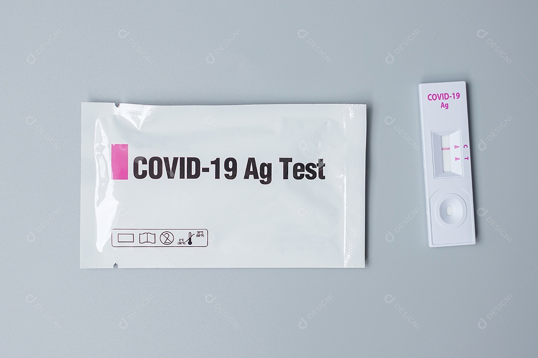 Rapid antigen test kit with negative result during COVID-19 swab