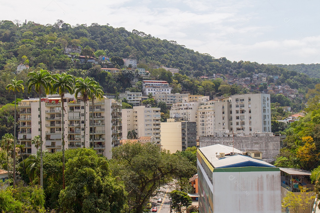 edifícios no bairro das laranjeiras no Rio de Janeiro Brasil.