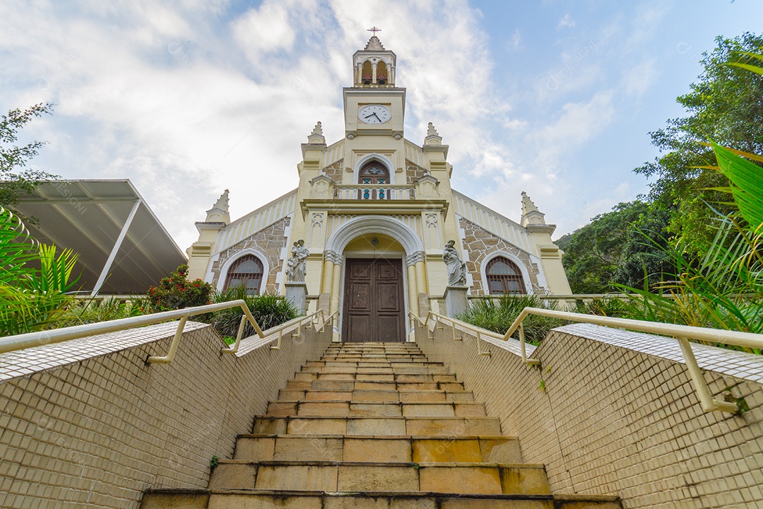 Capela de Nossa Senhora das Graças no bairro de Botafogo no Rio de Janeiro Brasil.
