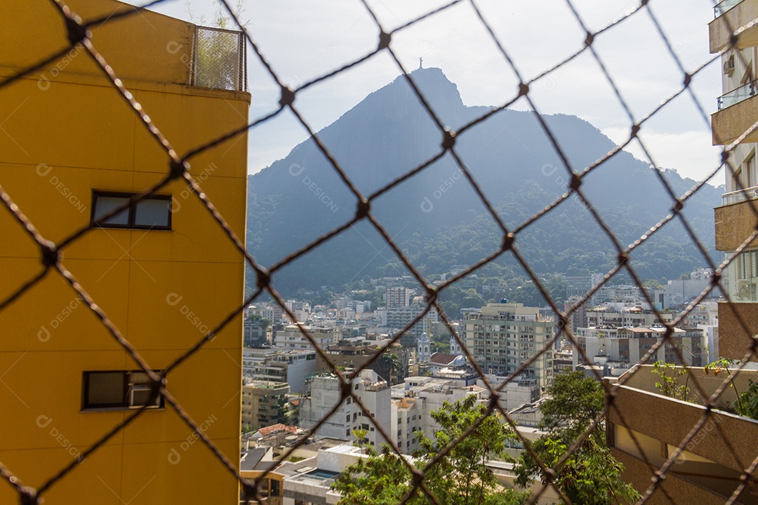 Vista do bairro Lagoa Rodrigo de Freitas, no Rio de Janeiro.