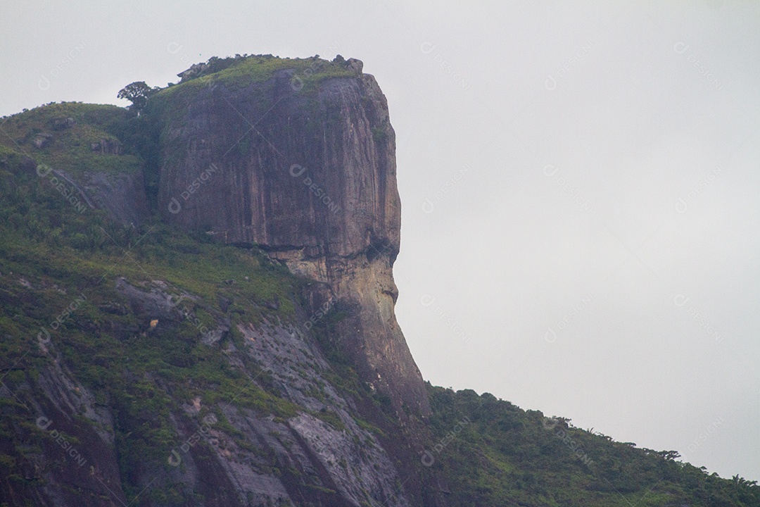 Vista da pedra da Gávea no rio de janeiro.